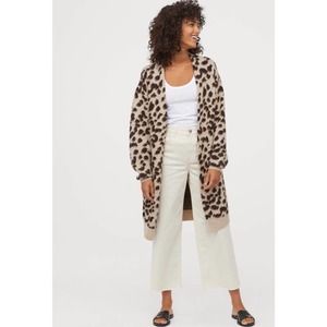 H&M Leopard Cardigan | S